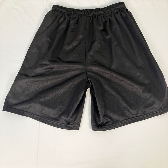 Oakland Las Vegas Raiders Practice Shorts Black Size L VINTAGE Embroidered Logo - Picture 10 of 10